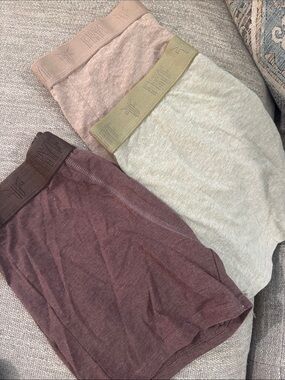 Frye Men's 3-Pack Boxer Briefs in Brown, Olive, Cream